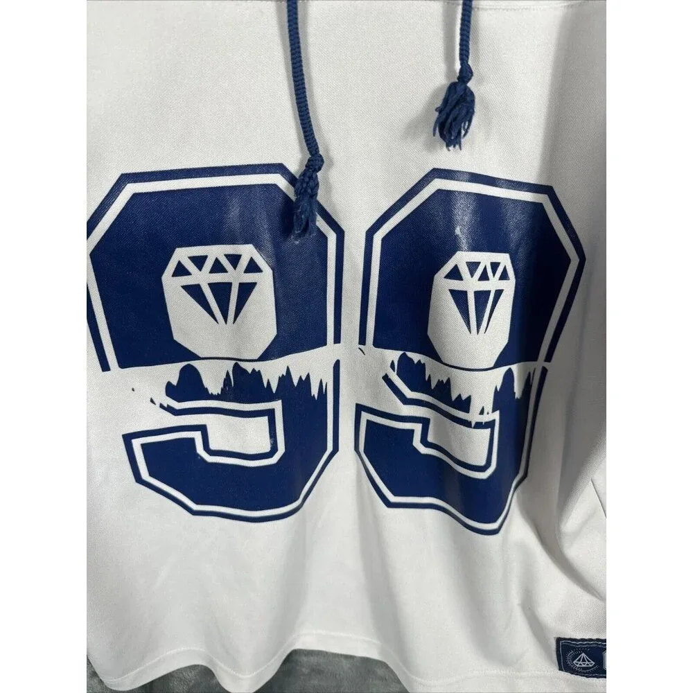 Black Jack Clothing USA Hockey/Baseball Jersey Wayne Gretzky Men’s Large - Picture 9 of 16